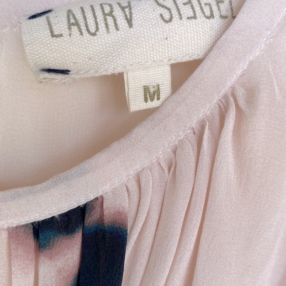 Laura Siegel Silk Tie Dye Maxi Dress M - Picture 6 of 9